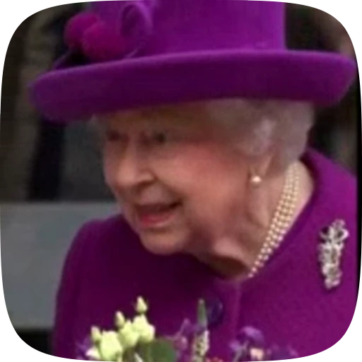 👑 Стикер «Queen Elizabeth II» для Telegram