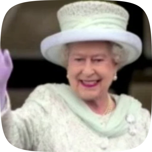 👑 Стикер «Queen Elizabeth II» для Telegram