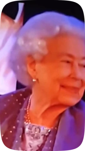 👑 Стикер «Queen Elizabeth II» для Telegram