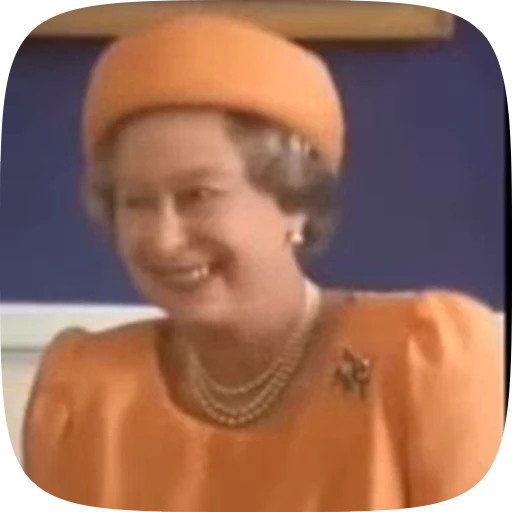 👑 Стикер «Queen Elizabeth II» для Telegram