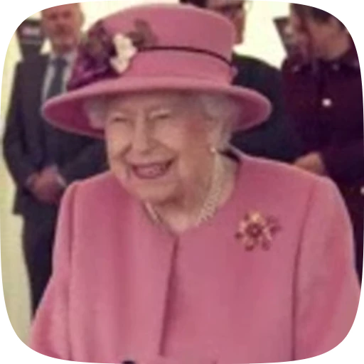 👑 Стикер «Queen Elizabeth II» для Telegram