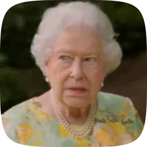 👑 Стикер «Queen Elizabeth II» для Telegram