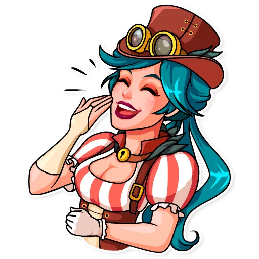 Стикерпак Elizabeth для Telegram
