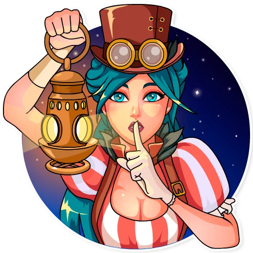 🤐 Стикер «Elizabeth» для Telegram