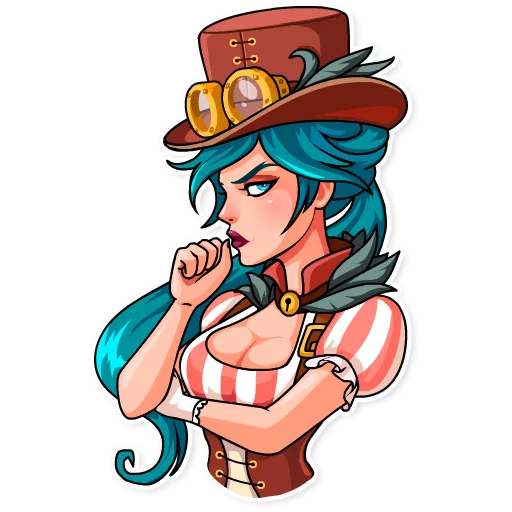 🤔 Стикер «Elizabeth» для Telegram
