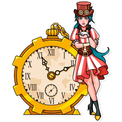 ⏰ Стикер «Elizabeth» для Telegram