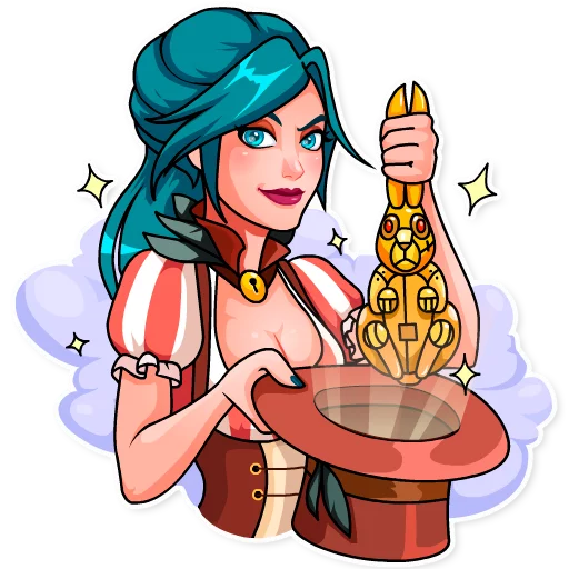 ✨ Стикер «Elizabeth» для Telegram