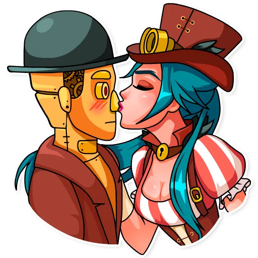 💋 Стикер «Elizabeth» для Telegram