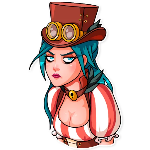 😑 Стикер «Elizabeth» для Telegram