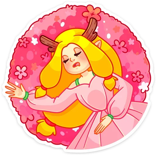 😴 Стикер «Элла» для Telegram