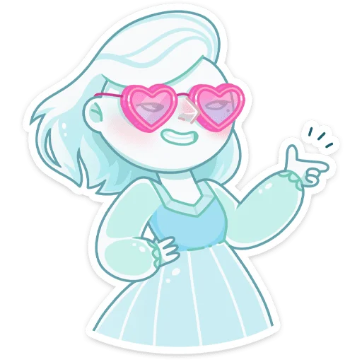 😍 Стикер «Элли» для Telegram