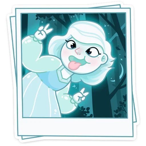 😛 Стикер «Элли» для Telegram