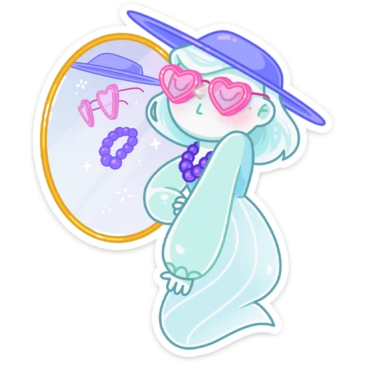 😍 Стикер «Элли» для Telegram