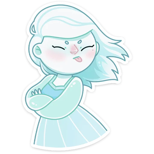 😝 Стикер «Элли» для Telegram
