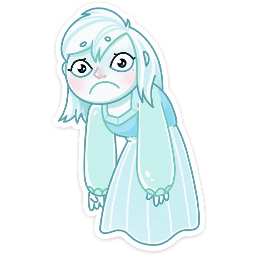 😟 Стикер «Элли» для Telegram