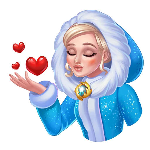 Стикерпак Ёлочка для Telegram
