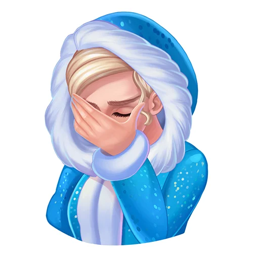 🙈 Стикер «Ёлочка» для Telegram