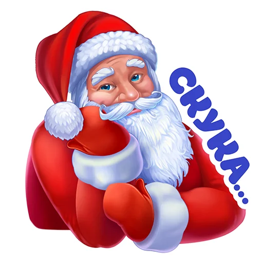 😒 Стикер «Ёлочка» для Telegram