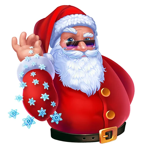😎 Стикер «Ёлочка» для Telegram