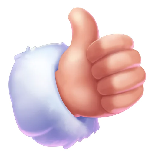 👍 Стикер «Ёлочка» для Telegram