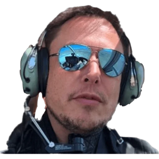 😎 Стикер «Илон Маск» для Telegram