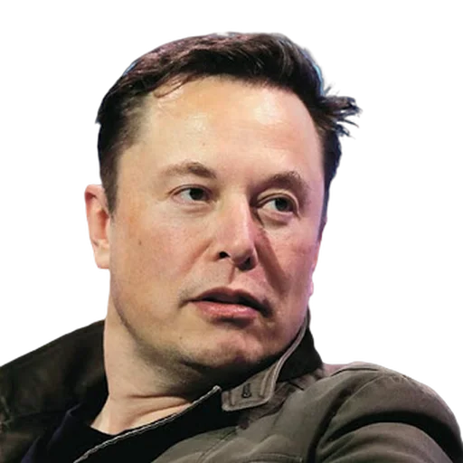 🤔 Стикер «Elon Musk / Илон Маск» для Telegram