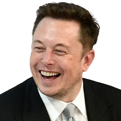 😆 Стикер «Elon Musk / Илон Маск» для Telegram