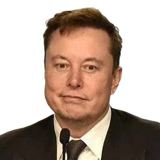 😐 Стикер «Elon Musk / Илон Маск» для Telegram
