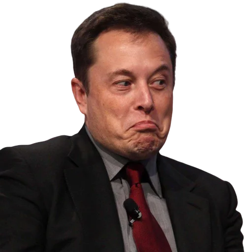 😏 Стикер «Elon Musk / Илон Маск» для Telegram