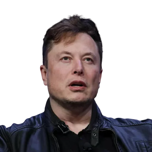😦 Стикер «Elon Musk / Илон Маск» для Telegram