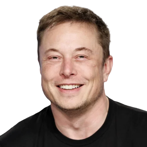 😁 Стикер «Elon Musk / Илон Маск» для Telegram