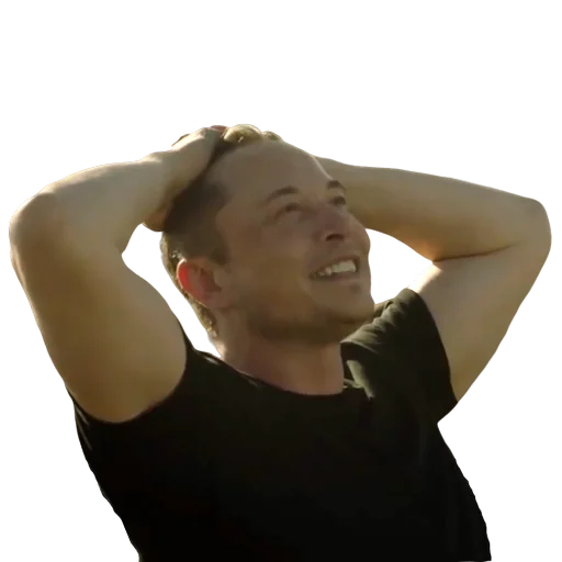 😍 Стикер «Elon Musk / Илон Маск» для Telegram