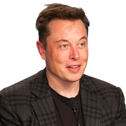 😊 Стикер «Elon Musk / Илон Маск» для Telegram