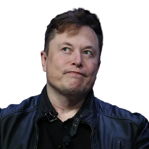 😐 Стикер «Elon Musk / Илон Маск» для Telegram