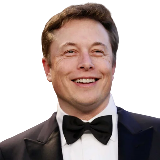 😄 Стикер «Elon Musk / Илон Маск» для Telegram