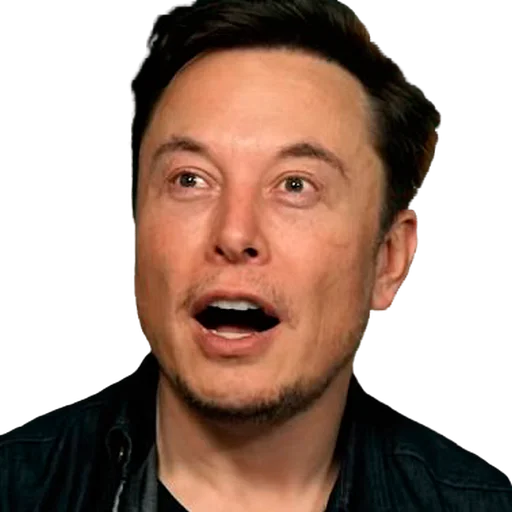 😯 Стикер «Elon Musk / Илон Маск» для Telegram