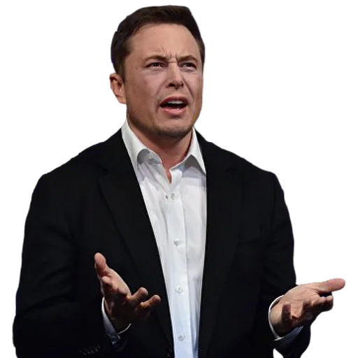 😠 Стикер «Elon Musk / Илон Маск» для Telegram