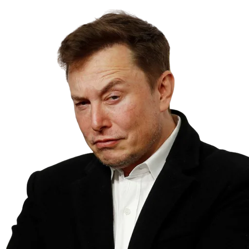 🤨 Стикер «Elon Musk / Илон Маск» для Telegram