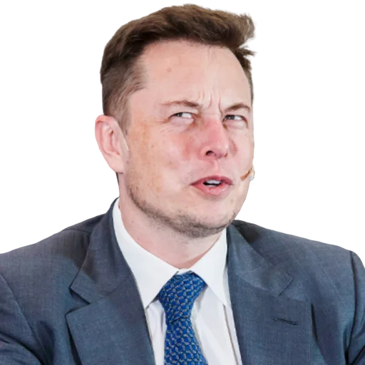 👀 Стикер «Elon Musk / Илон Маск» для Telegram