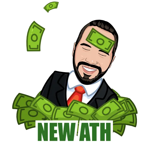 🤑 Стикер «Nayib Bukele» для Telegram