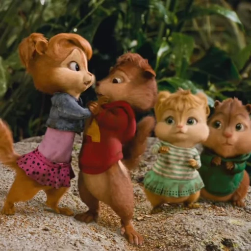 🍫 Стикер «Alvin and the Chipmunks» для Telegram