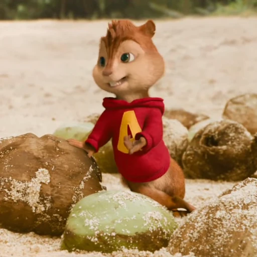 🍫 Стикер «Alvin and the Chipmunks» для Telegram