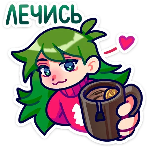 ☕ Стикер «Ёля» для Telegram