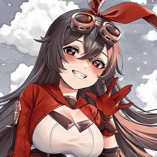 🔥 Стикер «Amber Genshin [InariChuu]» для Telegram
