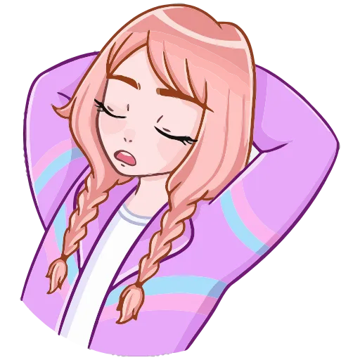 😴 Эмодзи «Эмили» для Telegram
