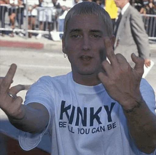 😛 Стикер «Eminem Fingers» для Telegram