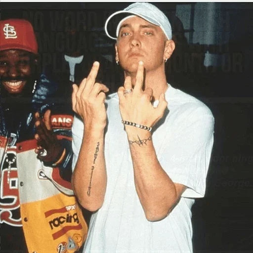 ☹️ Стикер «Eminem Fingers» для Telegram