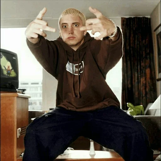 😒 Стикер «Eminem Fingers» для Telegram