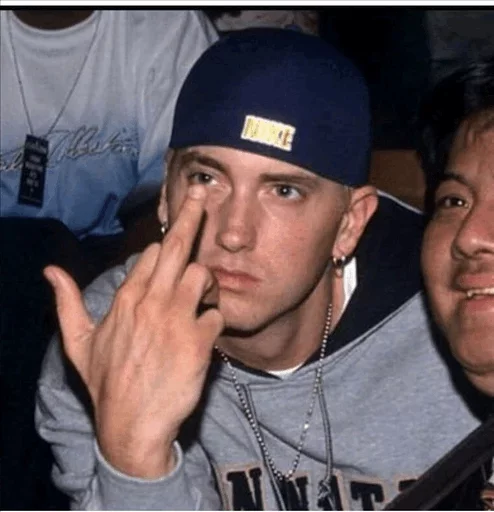 😏 Стикер «Eminem Fingers» для Telegram
