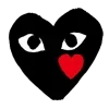Стикер 8 Comme Des Garçons